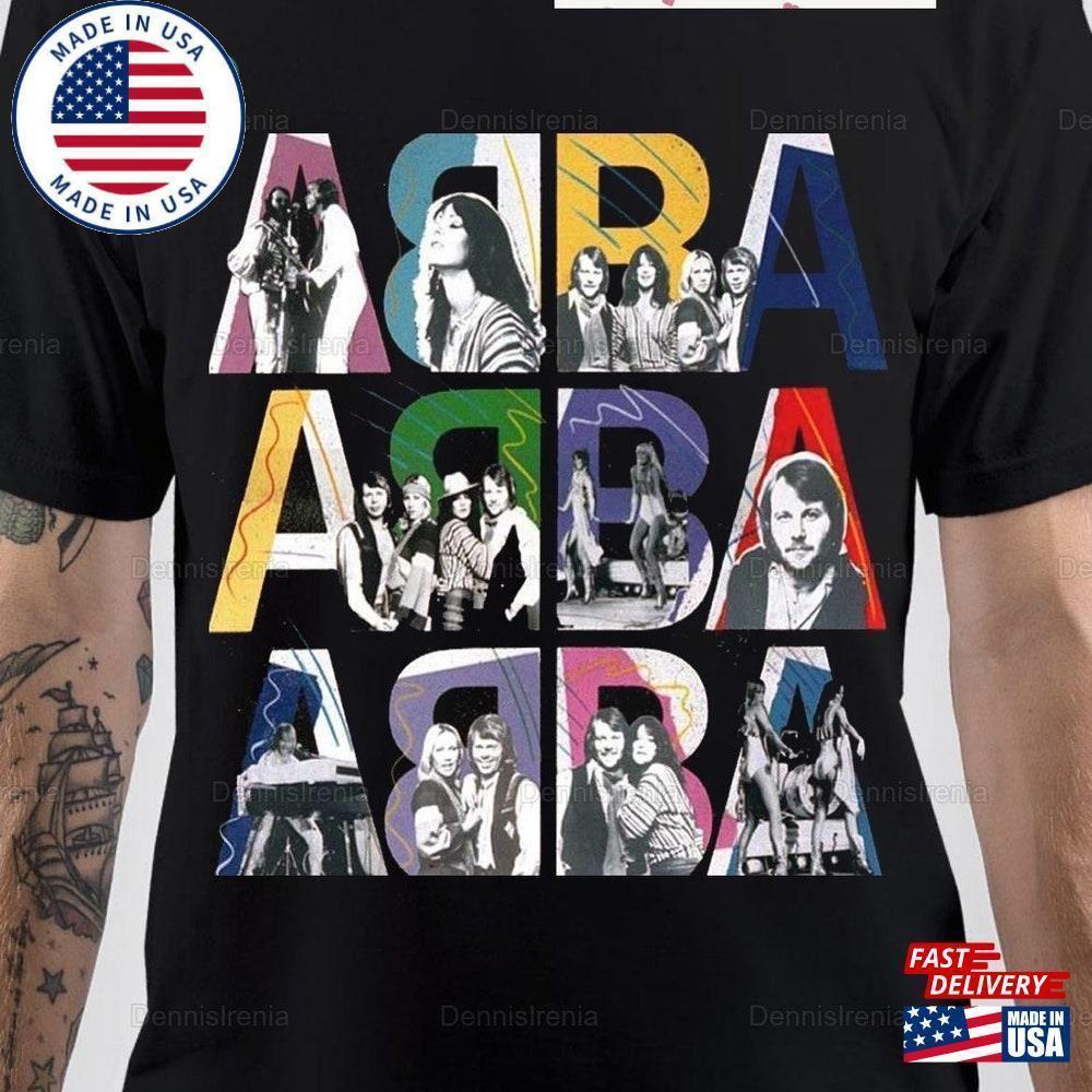 Retro Abba T-Shirt Band Shirt 1979